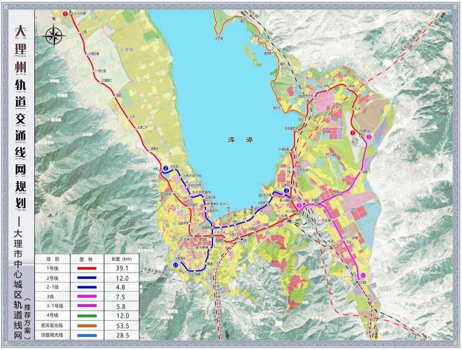 總規模495.3km！大(dà)理州軌道交通線網規劃出爐(圖6)